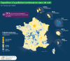 Carte pollution lumineuse 2024